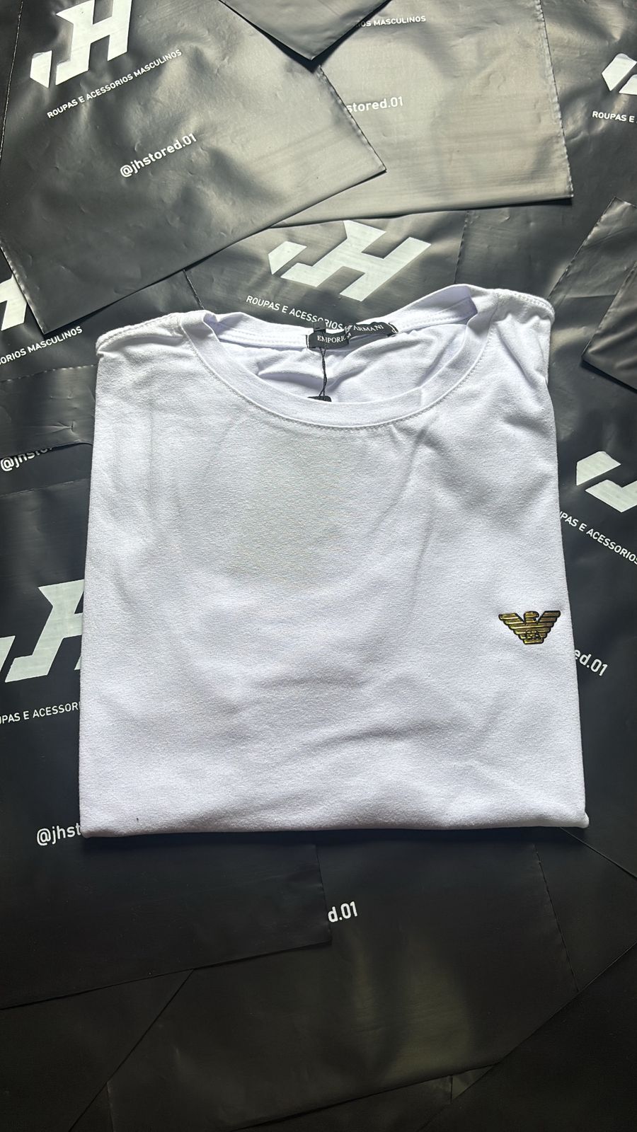 camiseta armani branca M